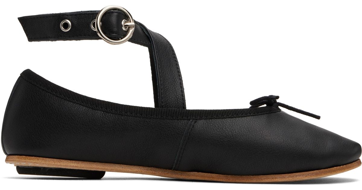 【関税込み】Repetto ブラック Sophia ベルト バレエシューズ Sophia Belt バレエフラット｜バレリーナシューズ | レディース