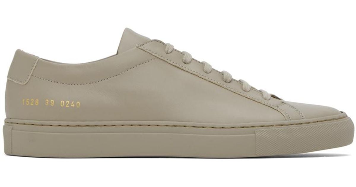 Common projects hotsell achilles taupe