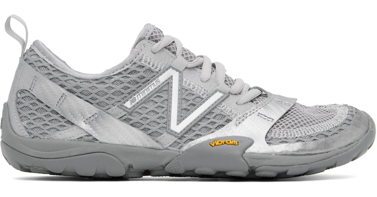 ★NEW BALANCE★Minimus MT10O Slate Grey Silver llic★ NEW BALANCE - SLATE GREY AND SILVER METALLIC MINIMUS MT10
