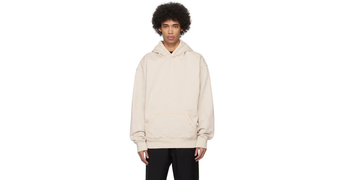 【関税込み】HELIOT EMIL トープ Spherical フーディ メンズ HELIOT EMIL トープ Spherical フーディ ナチュラル | Lyst
