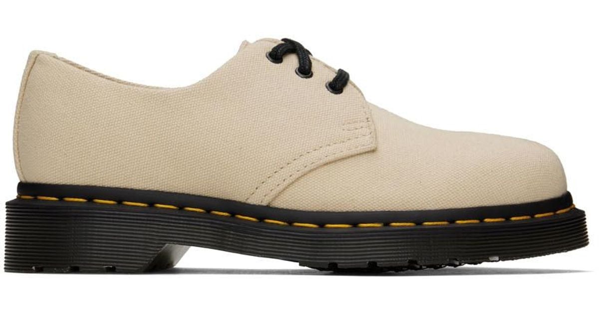 Dr. Martens Off 1461 Canvas Oxfords in Black Lyst