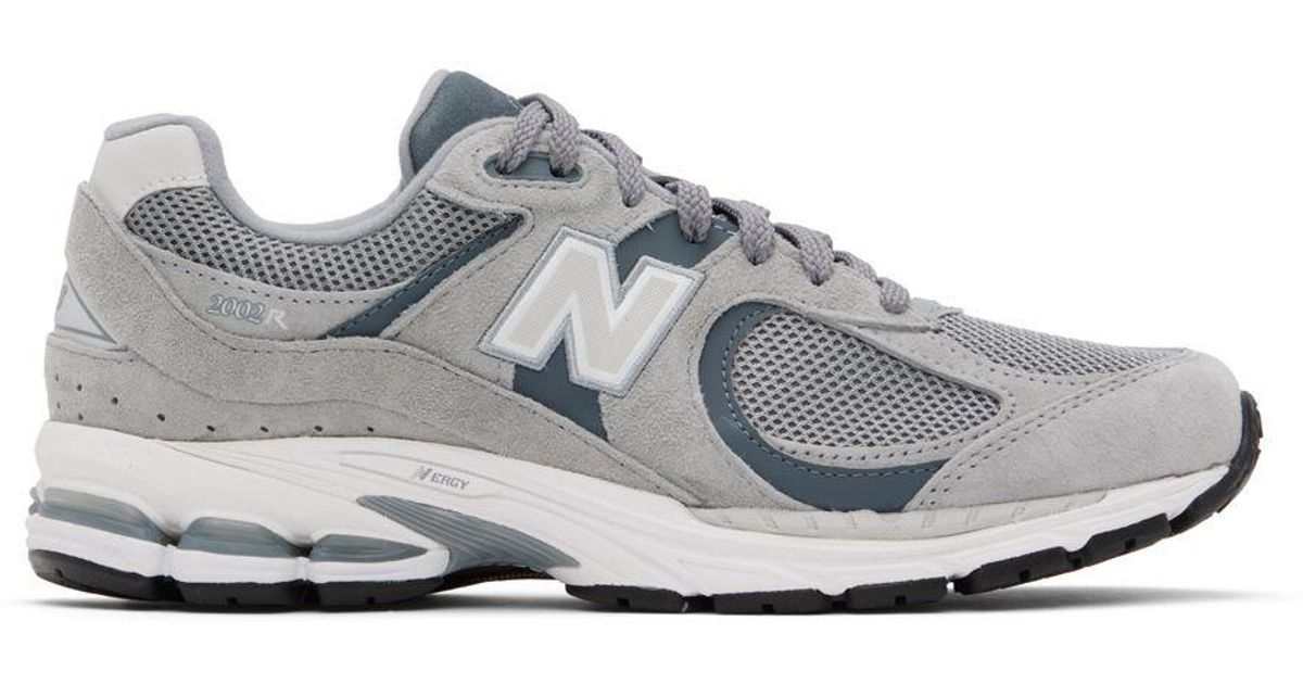 men's new balance gray 2002r shoes