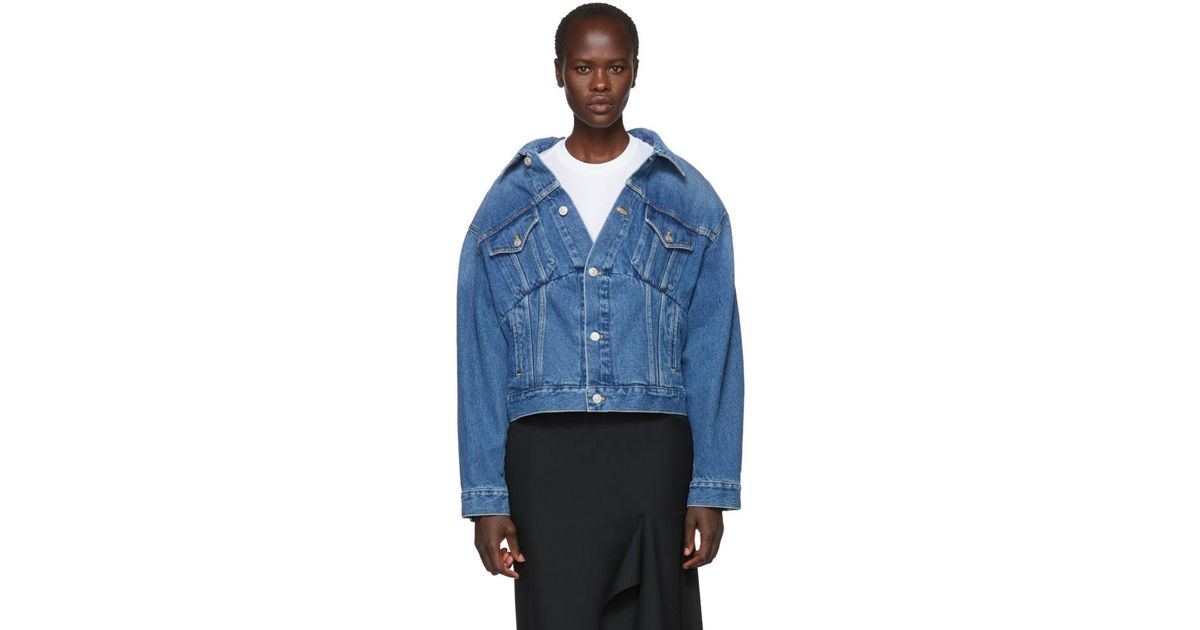 balenciaga swing denim