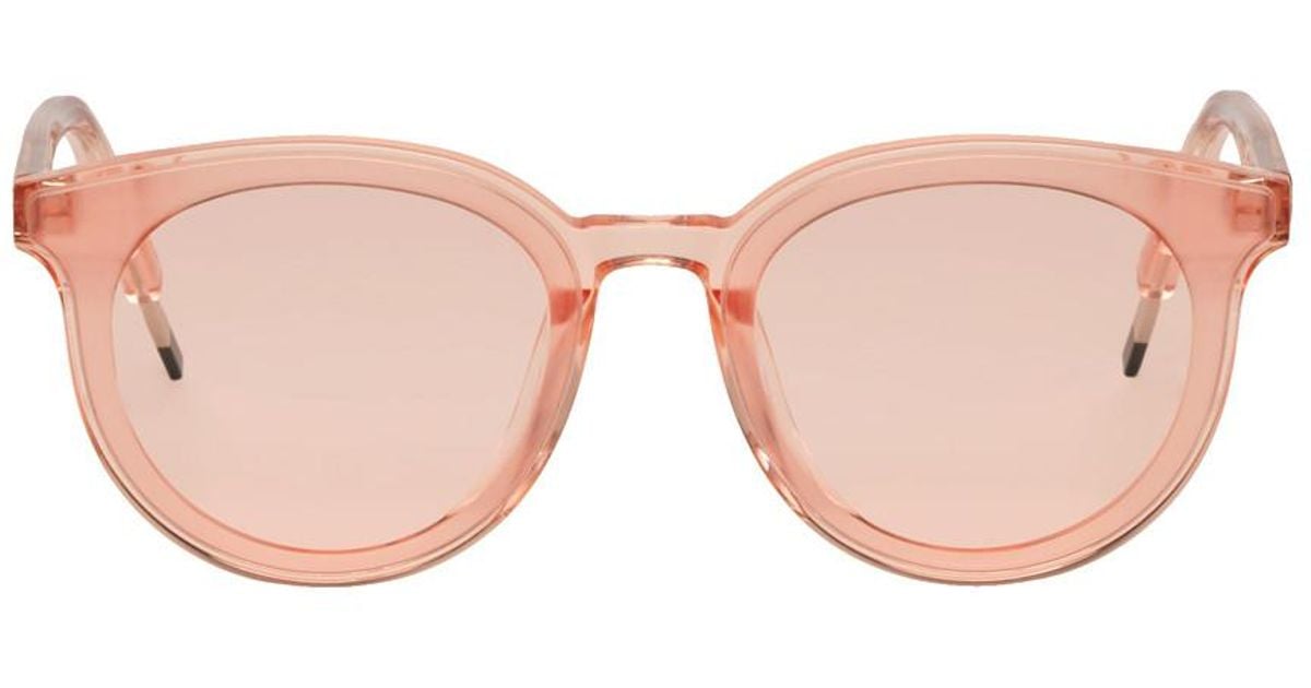 gentle monster pink sunglasses
