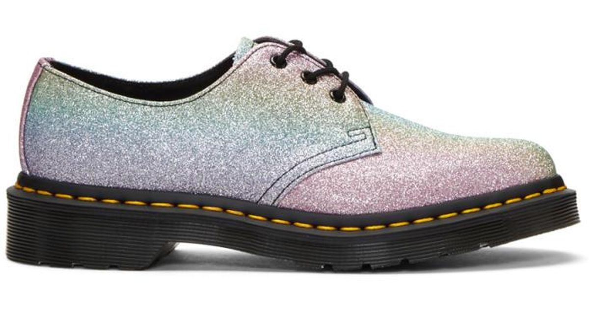 doc martens 1461 glitter