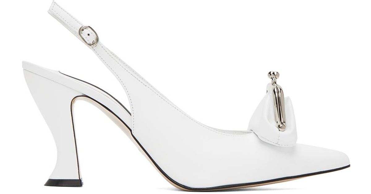 【関税込み】Pushbutton バーガンディ Coin Purse Pointy ヒール Pushbutton Coin Purse Heels in Black | Lyst