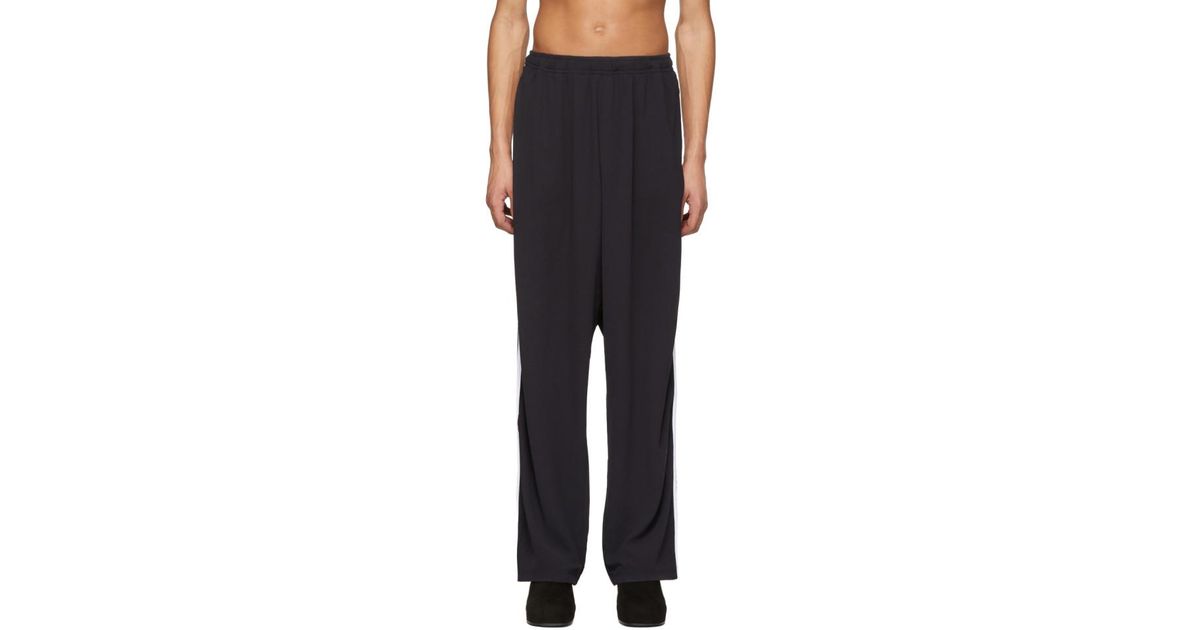 random identities white high rise pants