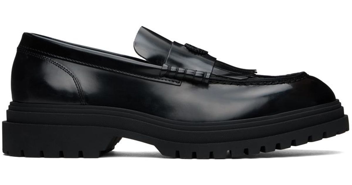【関税込み】Fred Perry ブラック B5316 ローファー Loafer - Noir | Chaussures Pour Homme | Bottines, Mocassins