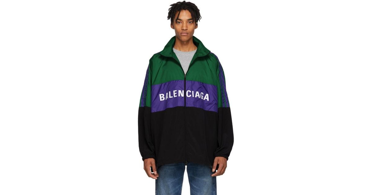 balenciaga green logo hoodie