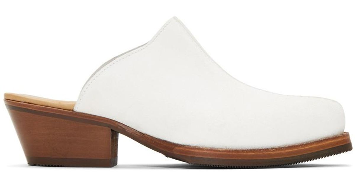 white mule loafers