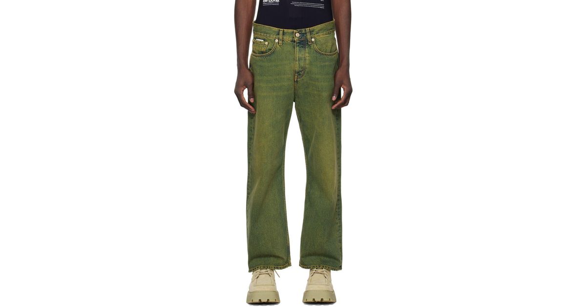 Eytys Green Avalon Jeans for Men | Lyst