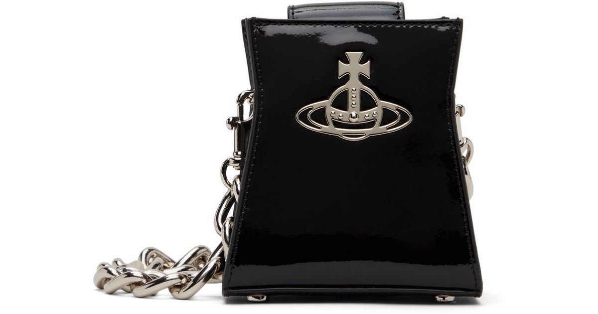 Vivienne Westwood Black Small Kelly Bag Lyst