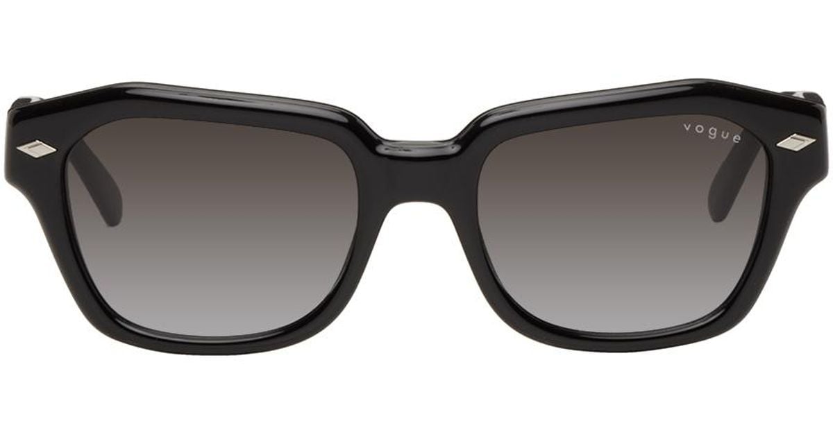 Vogue Eyewear Hailey Bieber Edition Vo5444s Sunglasses in Black | Lyst UK