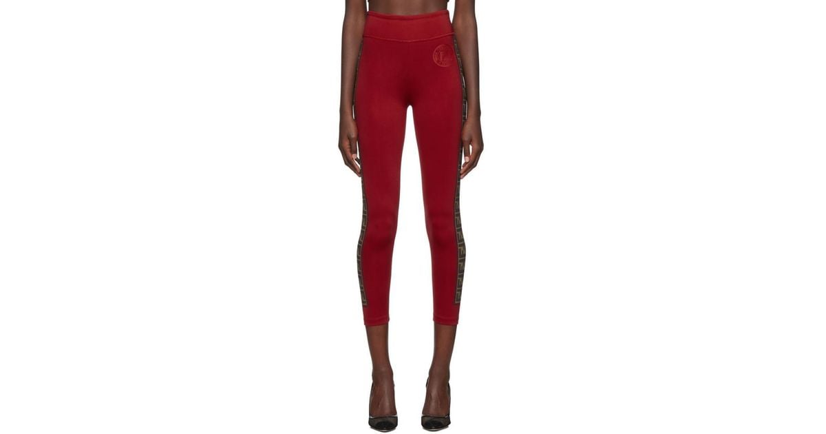 red fendi tights