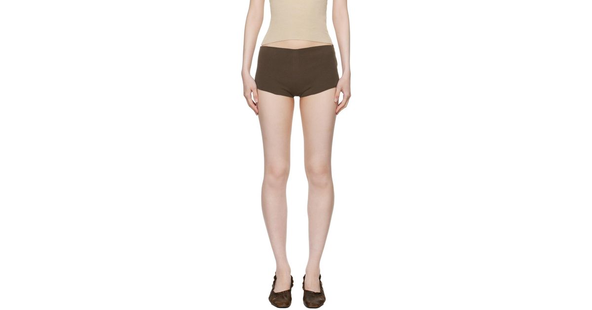 Paloma Wool Smoke Shorts in Black | Lyst