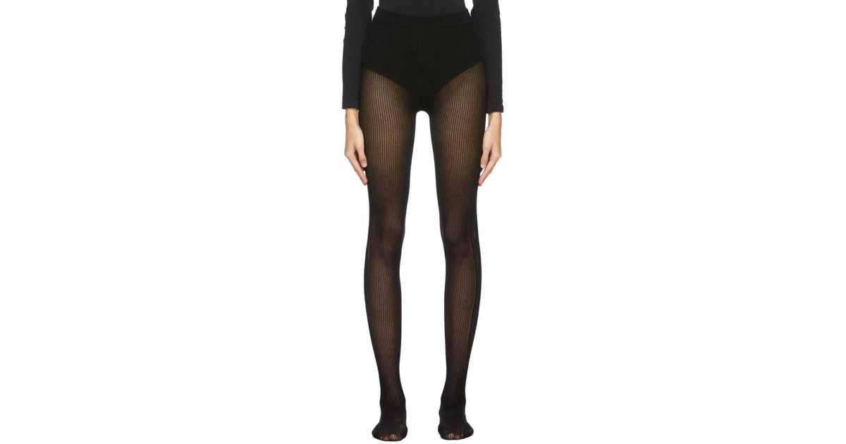 Gucci Black Distressed Tights Save 51 Lyst