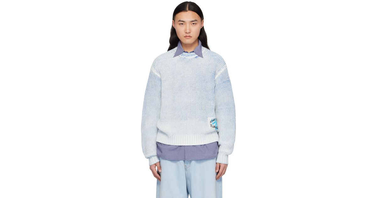 Acne Studios Blue Patch Sweater