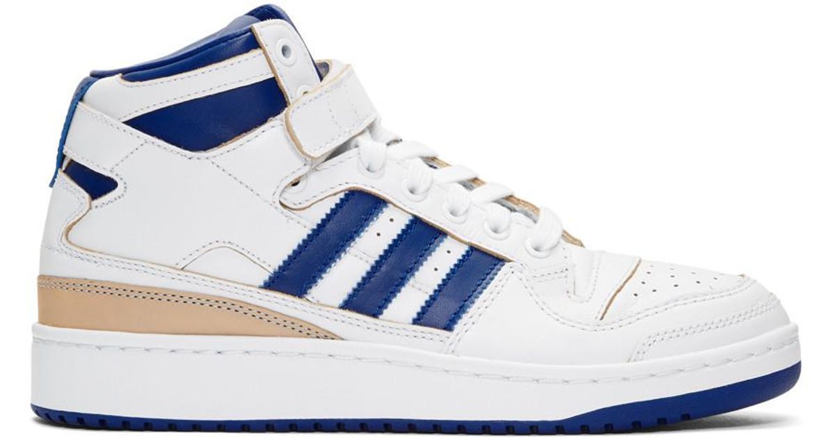 adidas bleu montante