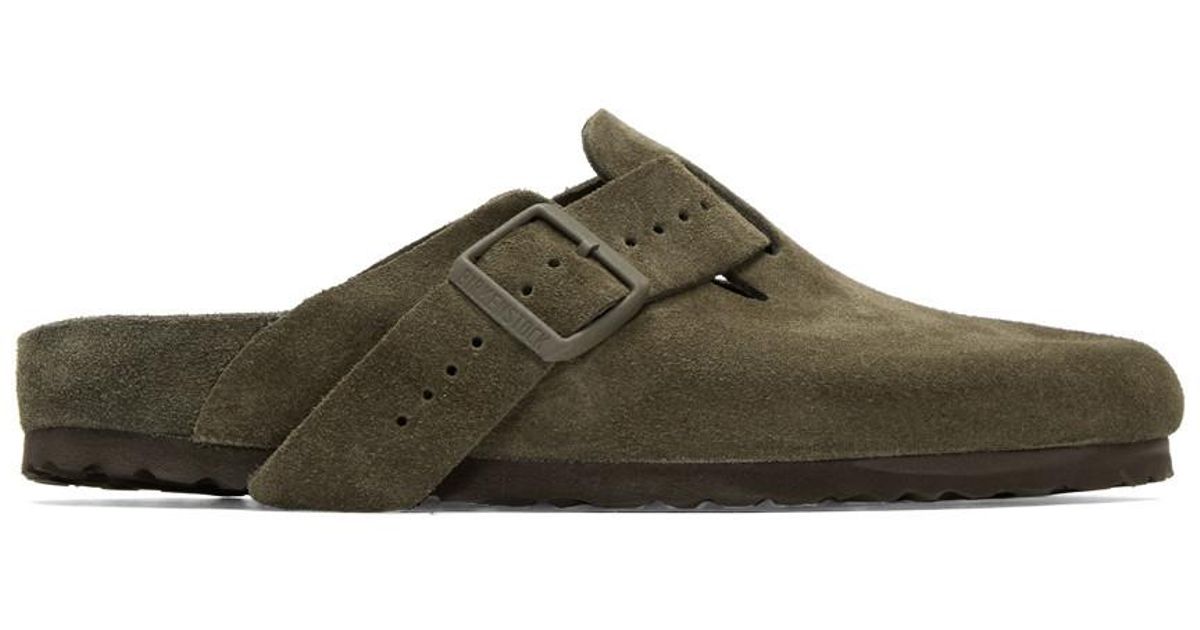 rick owens birkenstock clog