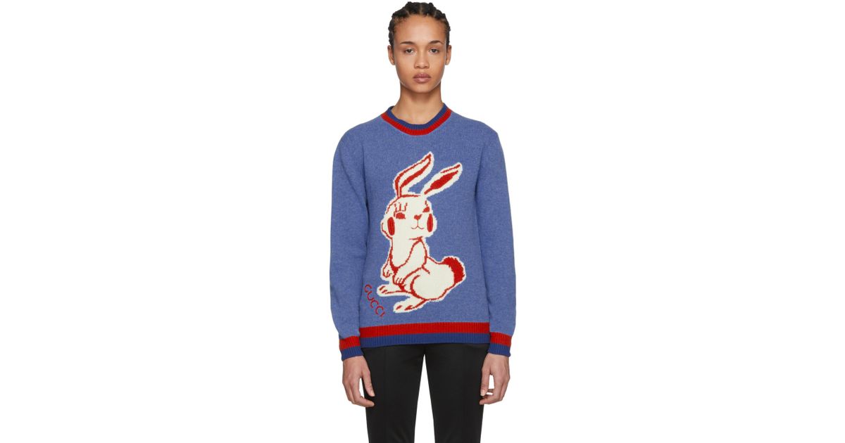 gucci rabbit sweatshirt