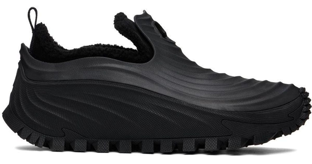 Moncler Black Acqua Sneakers for Men | Lyst