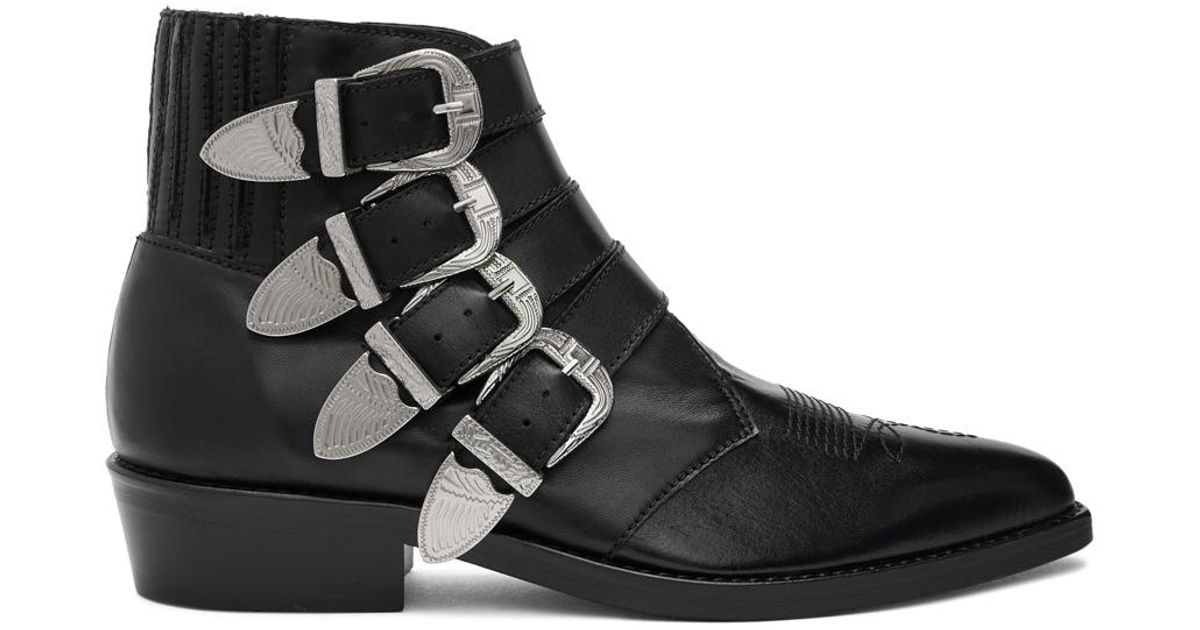 buckle western boots