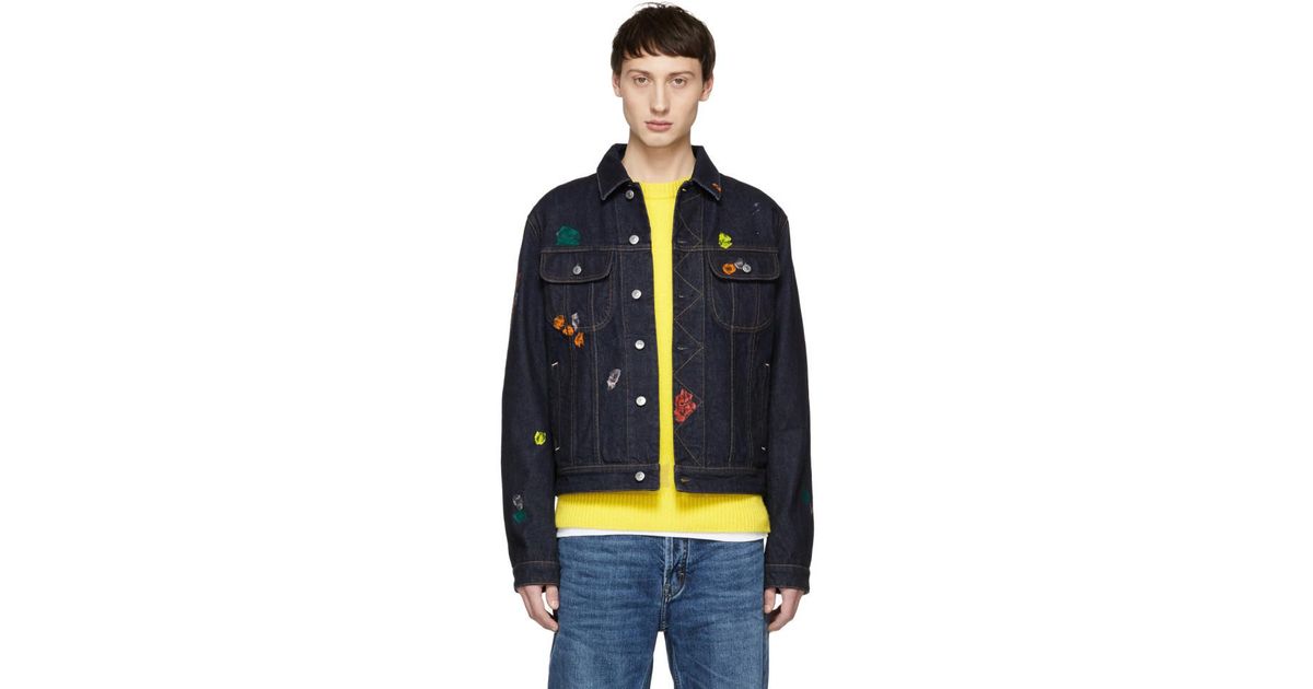acne tent denim jacket