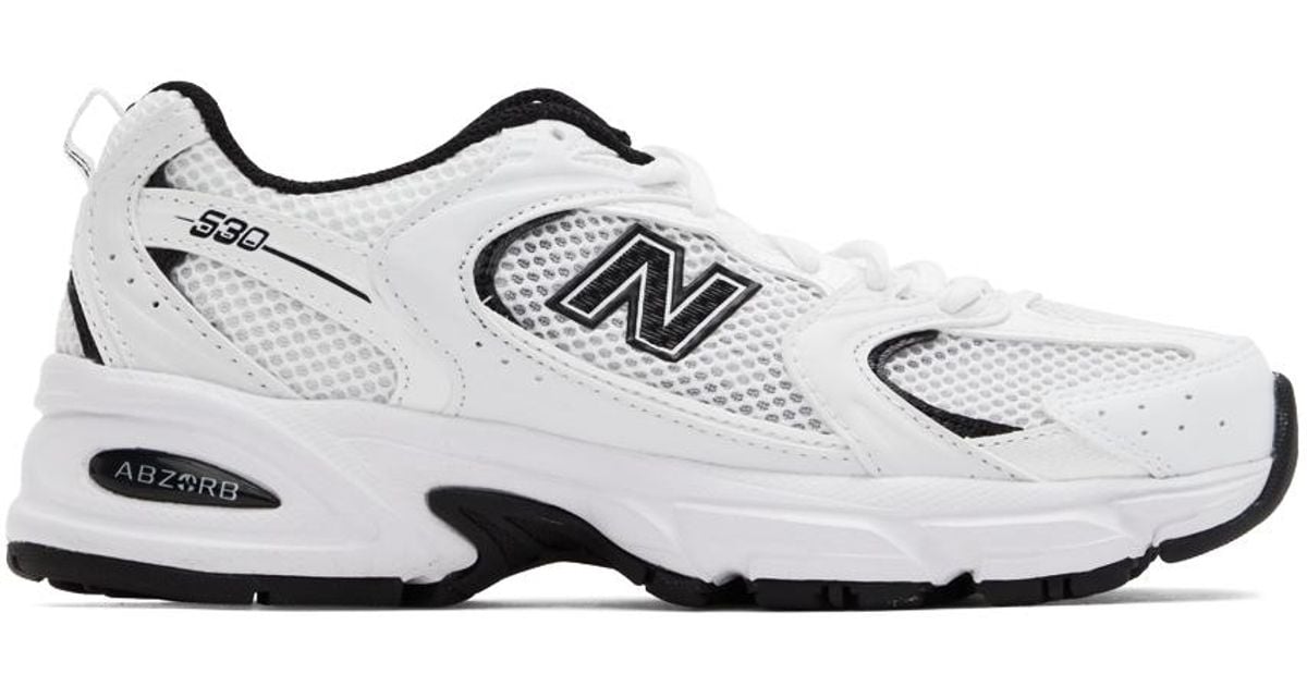 New Balance 530 Sneakers in Black | Lyst