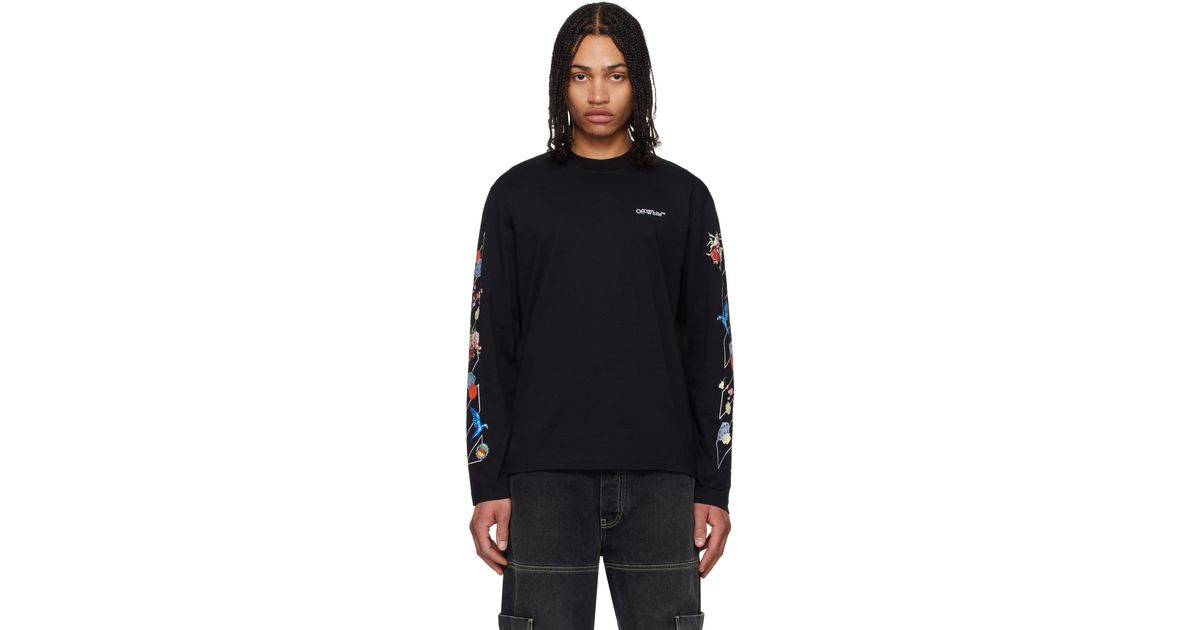 Off-White c/o Virgil Abloh Fresco Diag Skate T-Shirt in