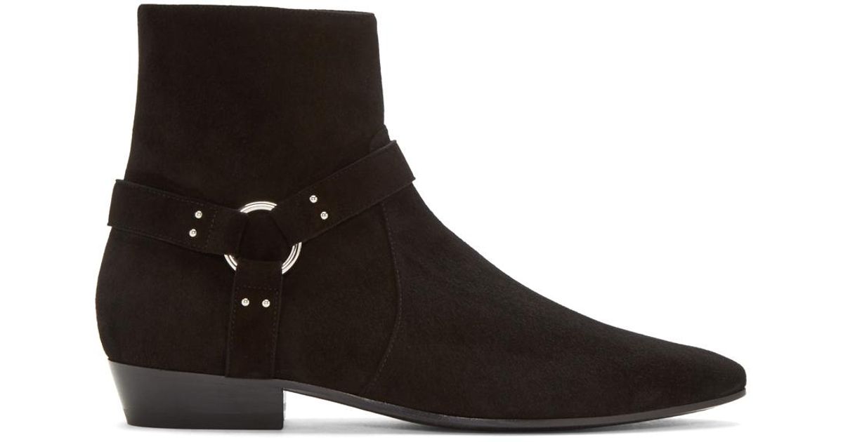 saint laurent devon boots