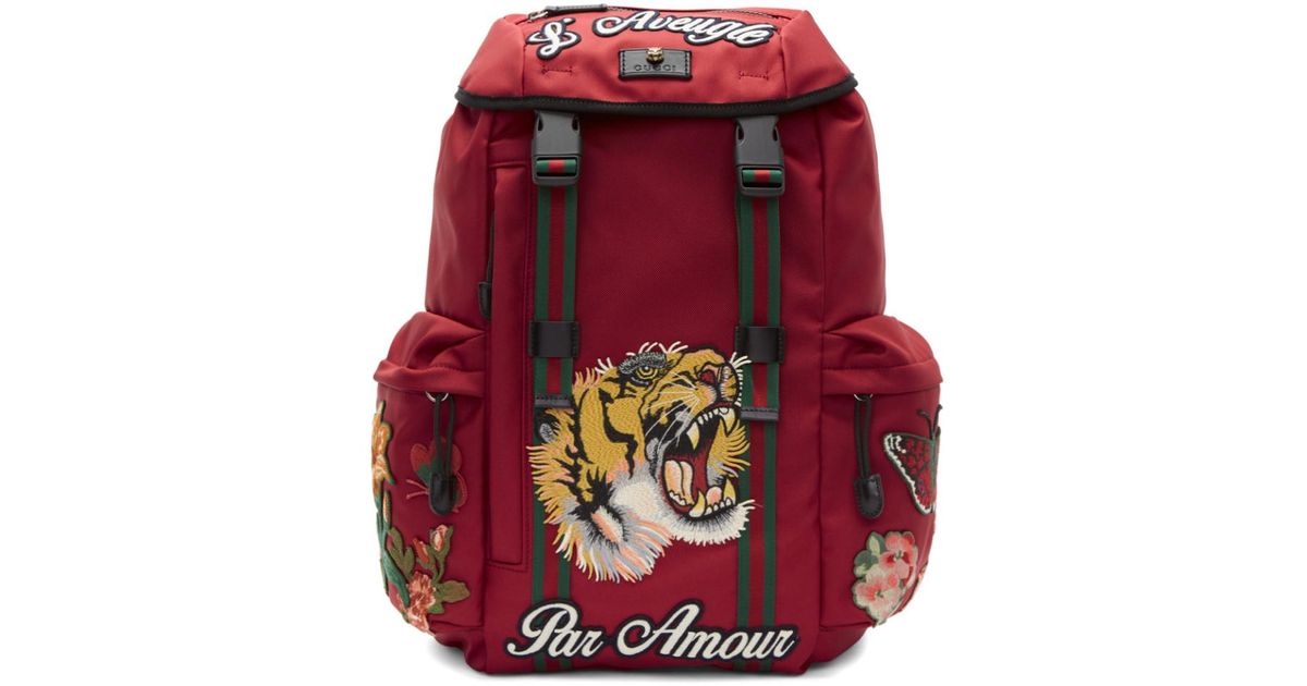 gucci par amour backpack