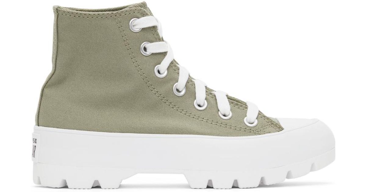 Baskets lugged utility chuck taylor all star hi Converse en