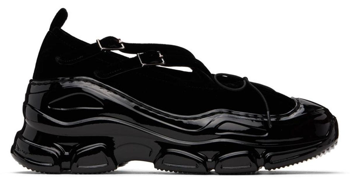 Simone Rocha ブラック クラシック クリスクロス トラッカー