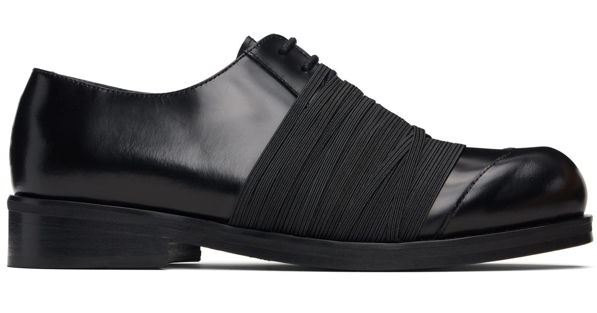 メンズ STEFAN COOKE ブラック Elastic Biker ダービー ブラック | Lyst