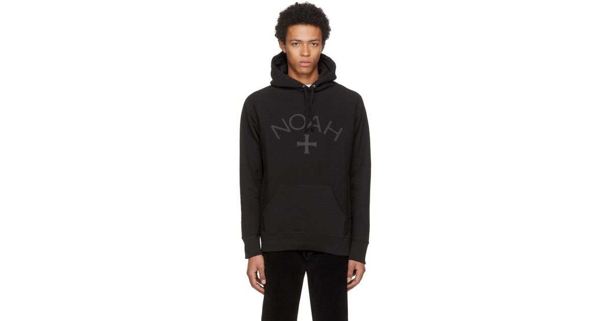 noah black hoodie