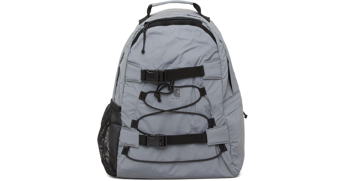Carhartt WIP Canvas Grey Reflective Kickflip Backpack in Gray for Men | Lyst