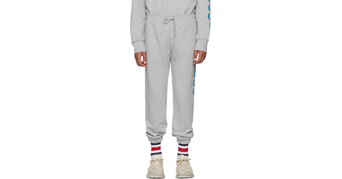 grey gucci sweatpants