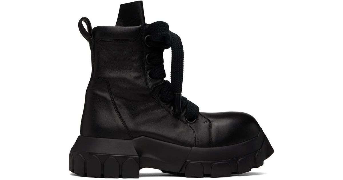 Rick Owens Lace-Up Boot in Black for Men | Lyst Canada Rick Owens Lace-Up Boot in Black for Men | Lyst Canada