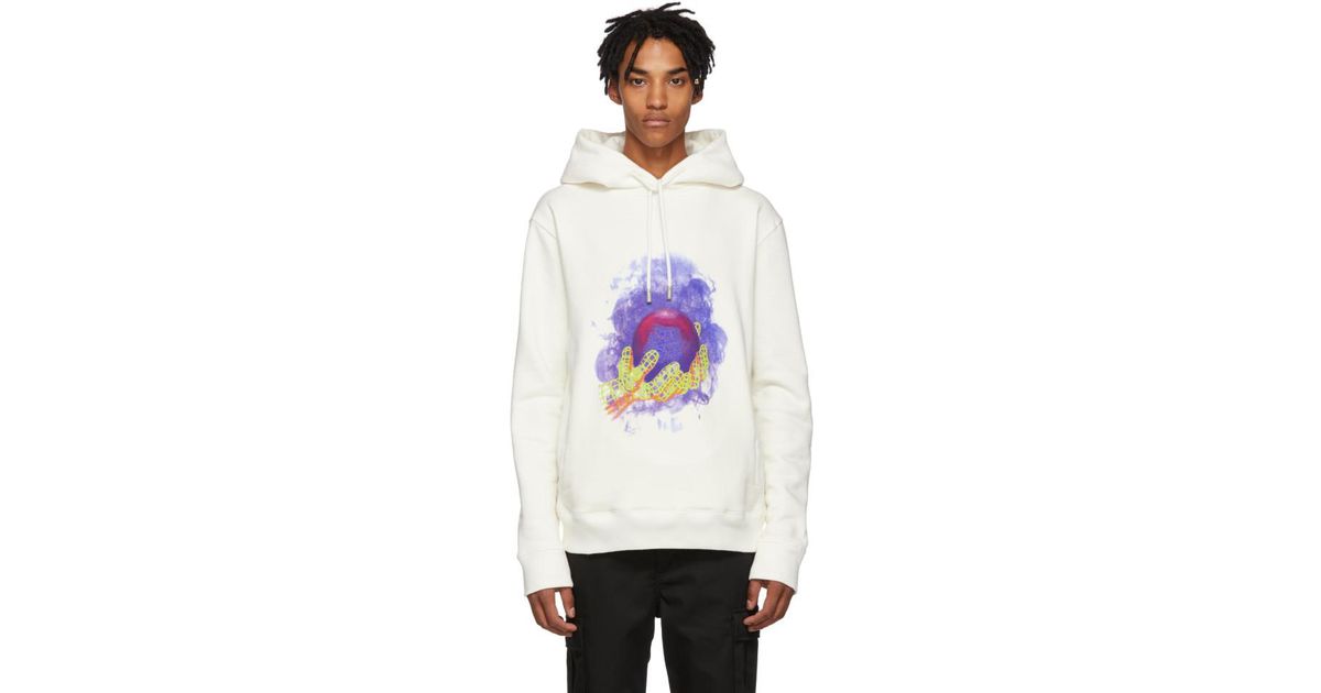Off-White c/o Virgil Abloh White World Hand Hoodie for Men | Lyst Canada