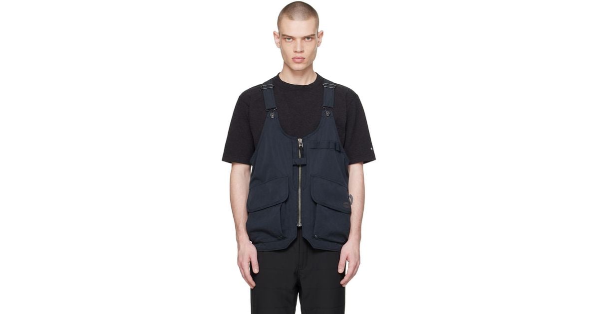 Snow Peak Takibi Vest in Black for Men | Lyst