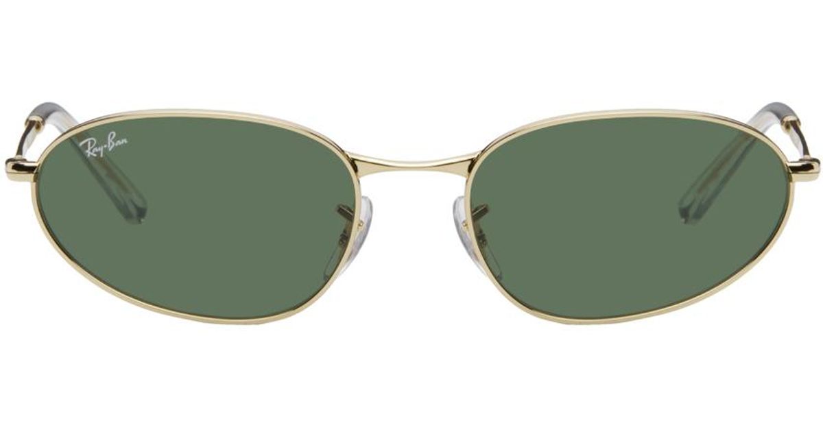 【関税込み】Ray-Ban ゴールド RB3734 サングラス レイバン公式ストア】 Ray-Ban® RB3734 サングラス | アリスタ