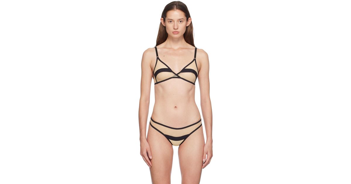 yasmine-eslami-Nude-Black-Tan-