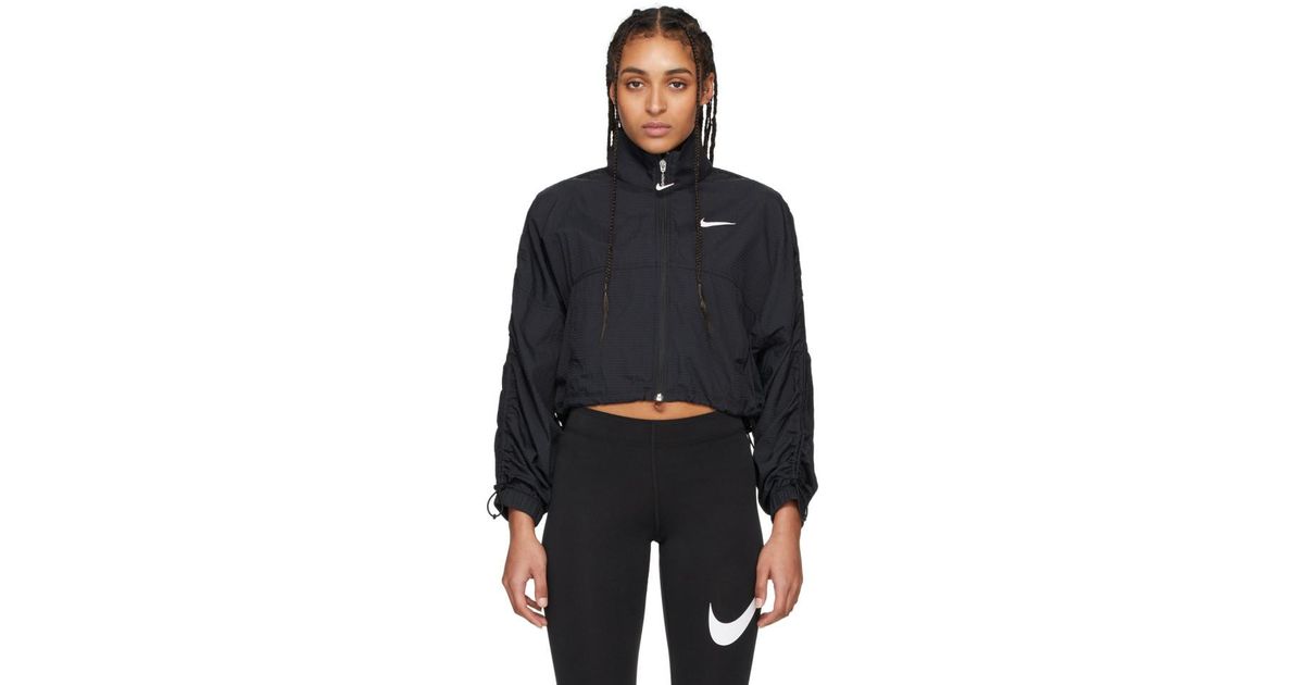nike crop jacket