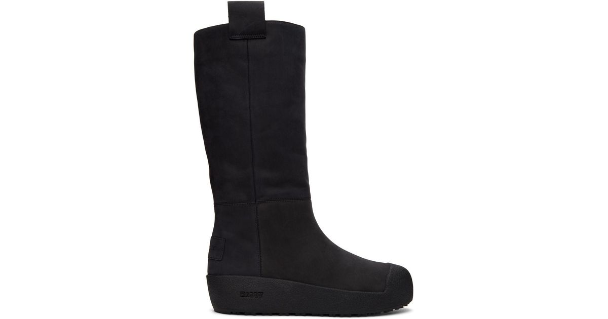 Bally Curling Collection Jackson Boots in Black for Men | Lyst