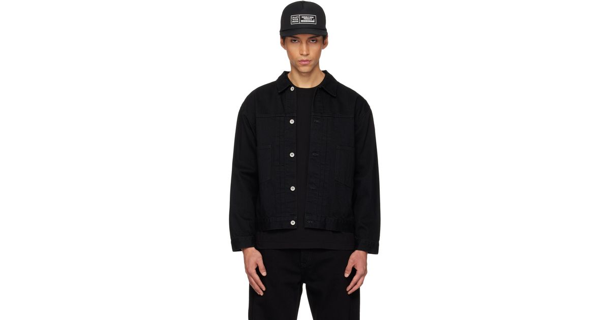Neighborhood Bw Type-2 Denim Jacket in Black for Men | Lyst