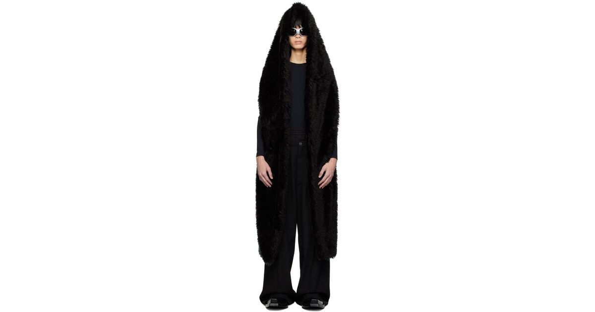 balenciaga hooded scarf