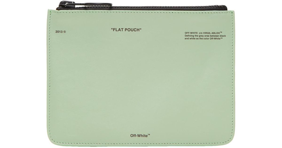 off white pochette