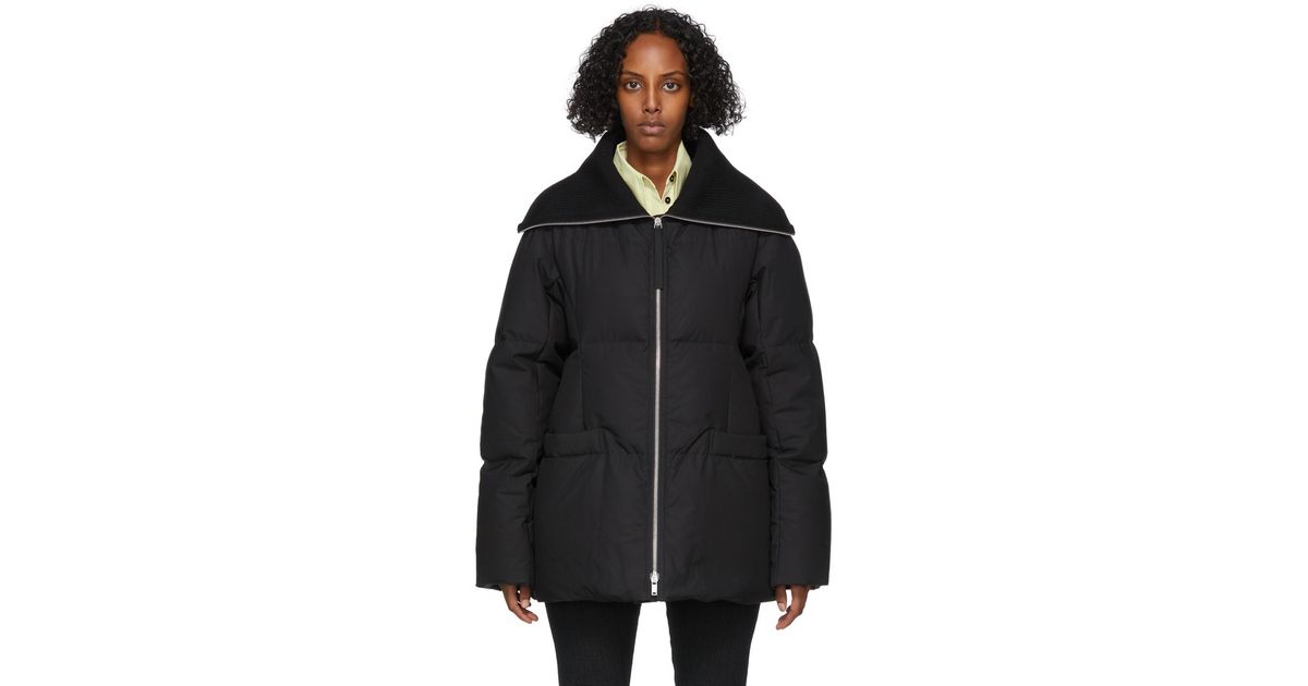 jil sander puffer jacket
