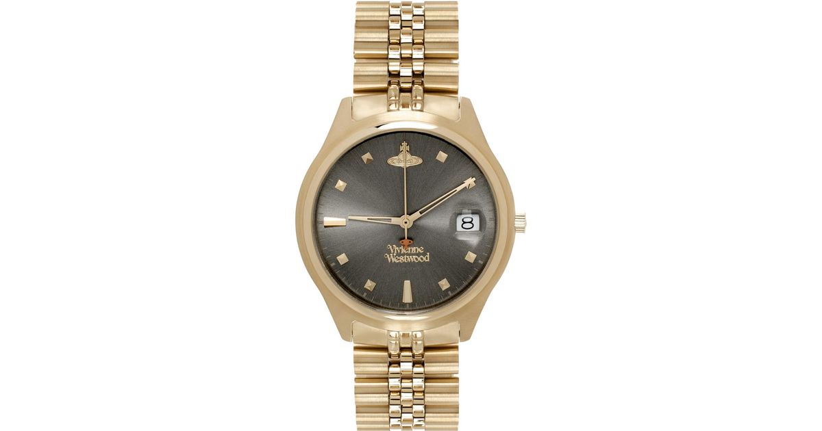 Vivienne Westwood Gold Camberwell Watch for Men | Lyst Canada