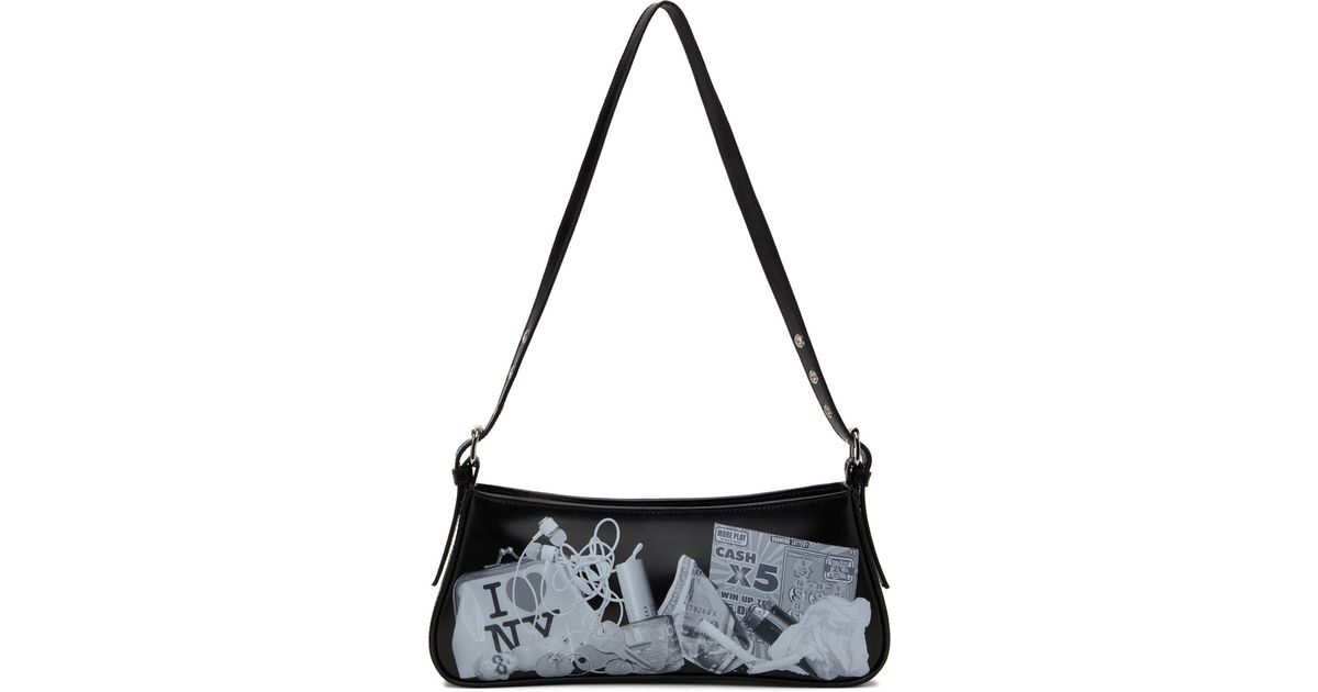Sac noir à image trompe l